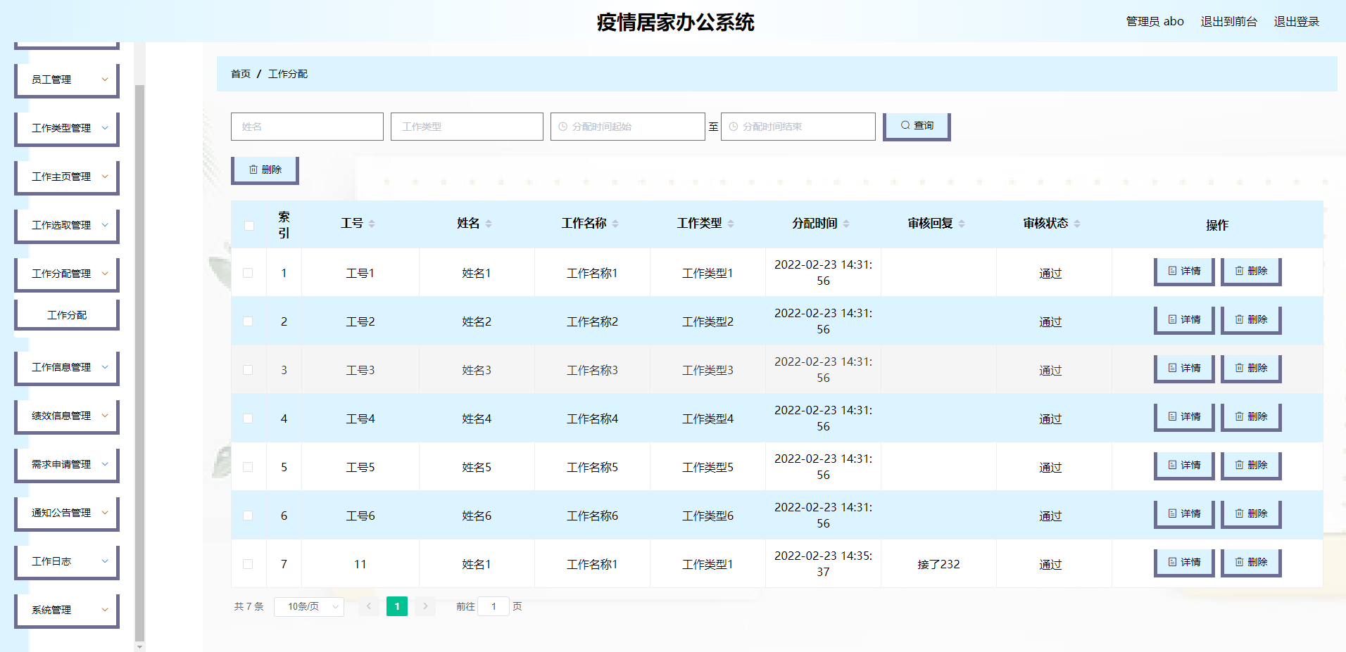 [含文档+PPT+源码等]精品基于Python疫情居家办公系统人事绩效员工[包运行成功+永久免费答疑辅导]