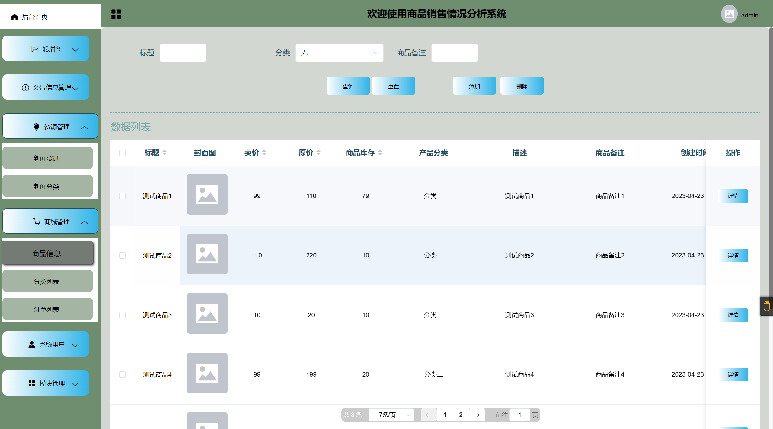 [含文档+PPT+源码等]精品基于Python的商品销售情况分析系统的设计与实现-购物商城订单[包运行成功+永久免费答疑辅导]