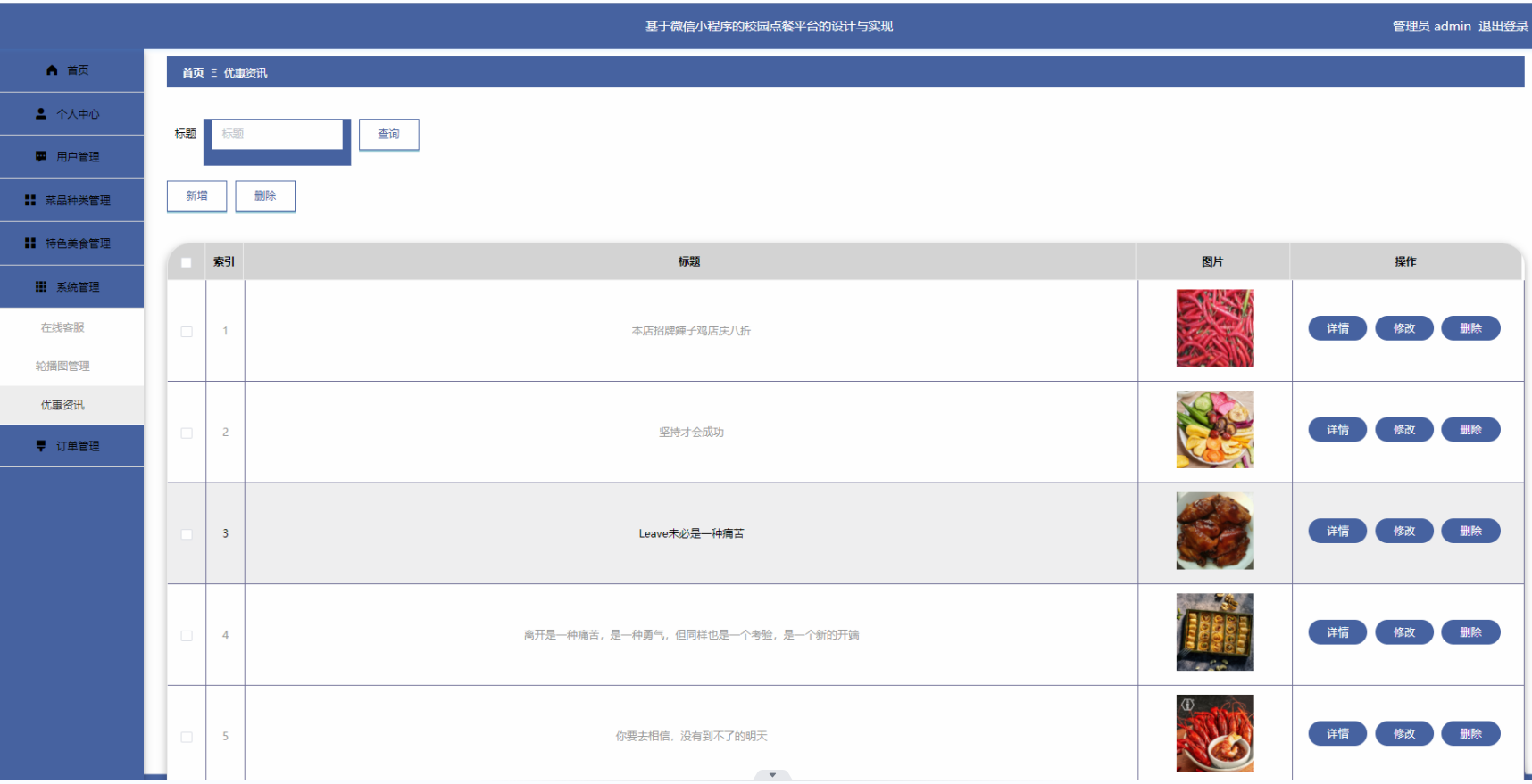 [含文档+PPT+源码等]精品PHP实现的微信小程序的校园点餐平台的设计与实现[包运行成功+永久免费答疑辅导]