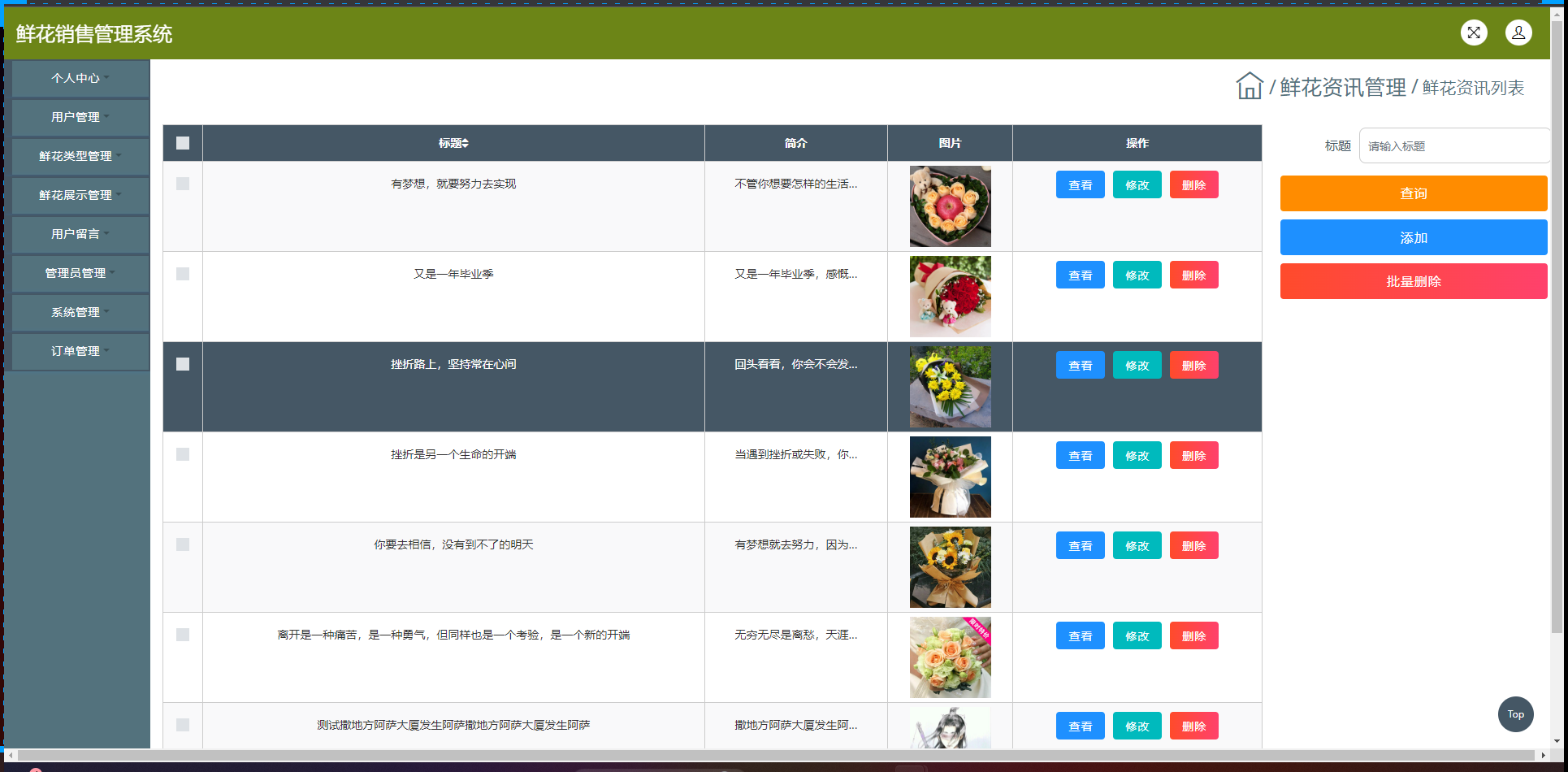 [含文档+PPT+源码等]精品jsp+ssm鲜花销售管理系统-购物商城[包运行成功+永久免费答疑辅导]